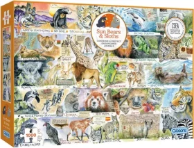 GIBSONS Puzzle Medvědi a lenochodi