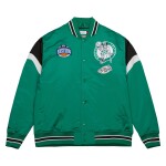 Mitchell & Ness Pánská bunda Boston Celtics NBA Heavyweight Satin Velikost: M