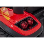 Mamido Dětský elektrický traktor BLAST s přívěsem 2x200W červený