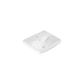 GROHE - Euro Ceramic Umývátko 45x39 cm, s přepadem, otvor pro baterii, alpská bílá 102435SH00