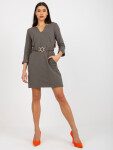 Dámské šaty TW SK BL 1011 šaty.17 khaki FPrice