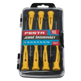 FESTA 18417 Šroubováky hodinářské TORX, sada 7ks, délka 50mm, CrV