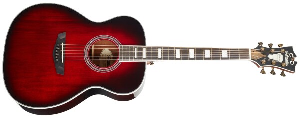 D'Angelico Premier Tammany Trans Black Cherry Burst
