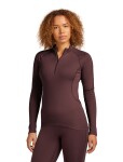 ICEBREAKER Wmns 300 MerinoFinePolar LS Half Zip, Java (vzorek) velikost: S
