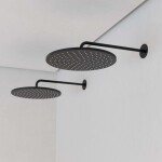 STEINBERG - 100 Hlavová sprcha, průměr 40 cm, matná černá 100 1689 S