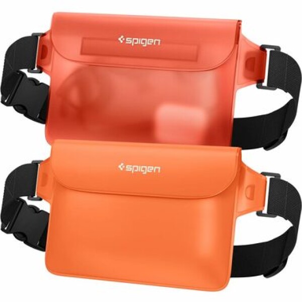 Pouzdro Spigen Aqua Shield WaterProof Waist Bag A620 2 Pack, sunset orange