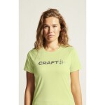 Běžecké tričko CRAFT CORE Essence Logo - zelená Velikost textilu: XL