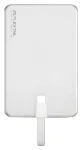 Flextail Zero Power Metal 5000 mAh stříbrná / Powerbanka / Magnetické uchycení / 5000 mAh / 7 mm (Zero Power M 5000-S)