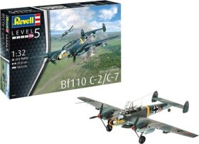 Revell Plastic ModelKit letadlo 04961 Messerschmitt Bf110 C-2/C-7 1:32