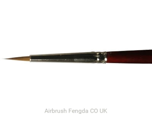Kulatý štětec LifeColor Pure red sable s krátkým vlasem 3