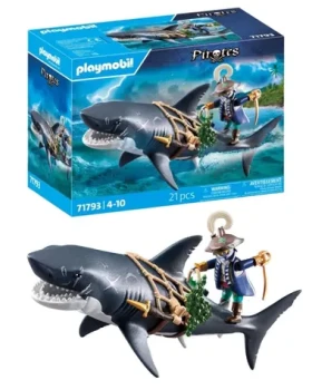 Playmobil® Pirates 71793 Pirát se žralokem obrovským