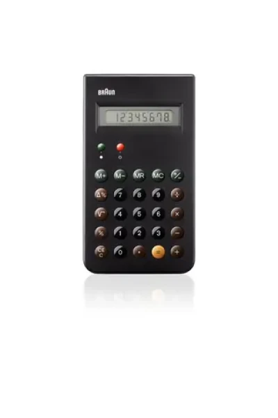 Braun BNE001BK černá / Kalkulačka / 8 míst (displej) / baterie LR44 (66030)