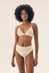 DÁMSKÁ TANGA FLEDA 2 PAK 43670 SS25 BLACK-BEIGE S