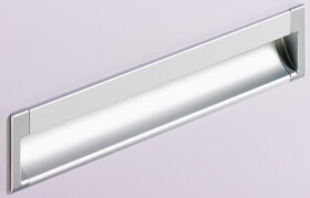 Hettich Nábytková úchytka narážecí Spira :: sada koncovek hliník