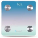 BLAUPUNKT BSM601BT modrá / osobní váha / nosnost 180kg / BMI měření / Bluetooth (AGDBLBS008)