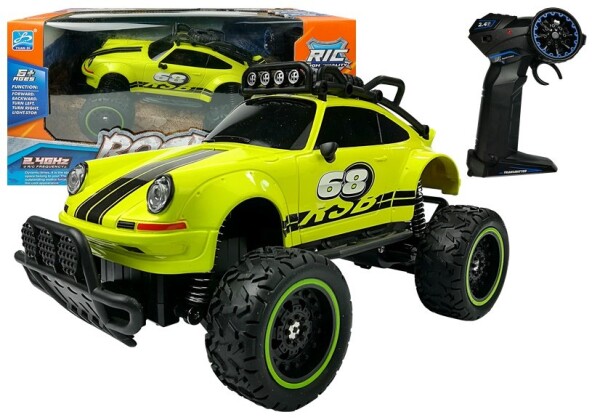 Mamido Auto na dálkové ovládání Beetle 1:18 zelené 2,4G