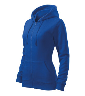 Trendy Zipper mikina dámská královská modrá XL