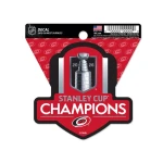 Wincraft Samolepka Carolina Hurricanes NHL 2026 Stanley Cup Champions Multi Decal% 1 ks