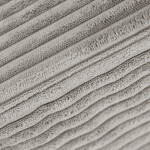 PLUSH NEST PLUSH NEST Dětská polohovatelná lenoška Prémiový béžový manšestr 145 × 35 × 45 cm