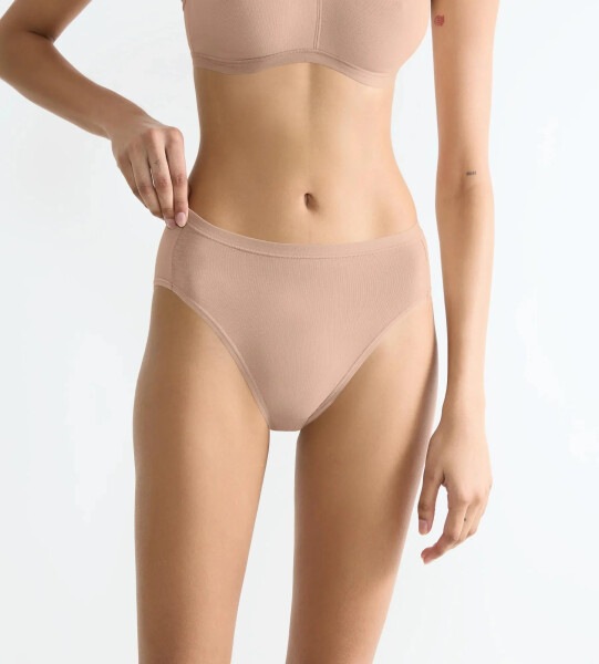 Dámské kalhotky GO Daily Cotton Tai 3P - BROWN - SLOGGI BROWN - SLOGGI BROWN XXL