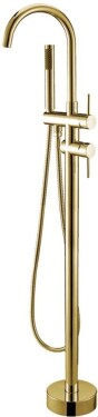 MEXEN - Alma stojící vanová baterie gold 75033-50