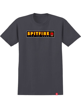 Spitfire LTB CHARCOAL(SOLID) MULTI COLOR pánské tričko krátkým rukávem