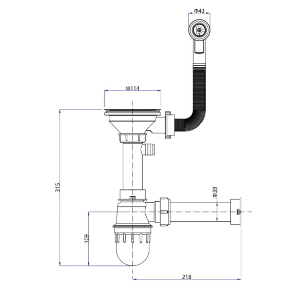 SAMONA - Granitový vestavný dřez s odkapem, 77x44cm, černá 30874504