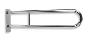 NOVASERVIS - Úchyt dvojitý sklopný 852mm kartáčovaná nerez R66813,4