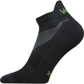 VOXX Ponožky krátké sportovní IRIS tmavě šedé (3 páry) 35-38 101230