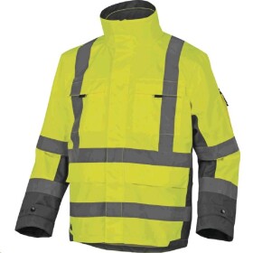 Deltaplus Bunda reflexní TARMAC žluto-šedá XL žluto-šedá