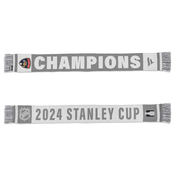 Fanatics Šála Florida Panthers NHL 2024 Stanley Cup Champions Locker Room Scarf
