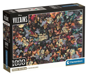 Puzzle Impossible: Disney Villains 1000 dílků