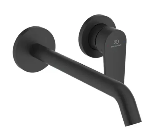 Ideal Standard Cerafine Nuovo - Umyvadlová baterie pod omítku | 2-otvorová instalace | hedvábná černá (BD911XG)