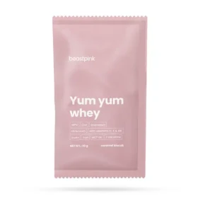 Yum Yum Whey - BeastPink (karamelová sušenka, 30 g) (62863-8-30g-caramelbiscuit)