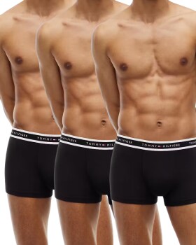 Pánské boxery Tommy Hilfiger UM03981 Modal Trunk černé