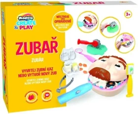 MAC TOYS Modelína Zubař