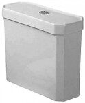 DURAVIT - 1930 Splachovací nádrž, 42x18 cm, WonderGliss, bílá 08722100051