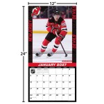 JF Turner Kalendář New Jersey Devils NHL 2027 Wall Calendar