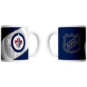 Hrnek Winnipeg Jets NHL Shadow Logo & Shield (330 ml)