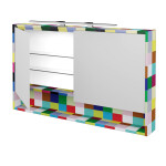 Dřevojas - Dvoudveřová galerka FOCUS GA2OE 120 - Individuální odstín dle RAL/NCS 284633