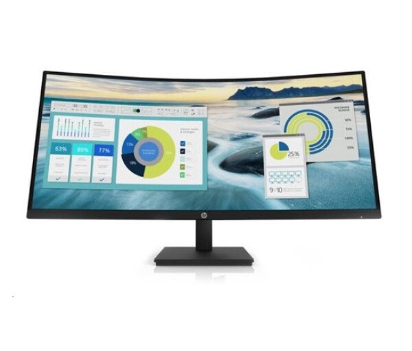 HP LCD P34hc 34" Wide VA (3440x1440, 5ms, 250nits, 3500:1,DP, HDMI, USB-C(DP, 65W out),USB 3.2 4x, 3w Repro EDF_1511710