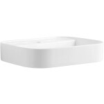 CERANO - Umyvadlo keramické - na desku - Vico - bílá lesklá - 55x45 CER-680337