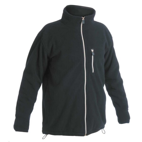 Bunda KARELA fleecová unisex 100 % polyester 280g/m2 černá 2XL černá