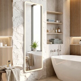 REA - Zrcadlo LED Classico 50x160cm White HOM-07057