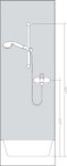 HANSGROHE - Raindance Select E Sprchový set 120 s termostatem Ecostat Select, 3 proudy, chrom 27038000