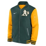 Nike Pánská bunda Oakland Athletics MLB Athletics 2026 Authentic Dugout Bomber Velikost: M