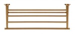 DURAVIT - Starck T Držák ručníků, délka 60 cm, kartáčovaný bronz 0099440400