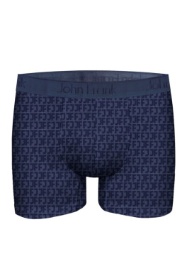 Pánské boxerky John Frank JFBJACQ22 Tm. modrá XL