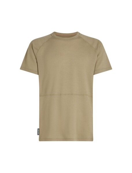 ICEBREAKER Mens 200 Waffle Elevation SS Tee, Flagstone (vzorek) velikost: M