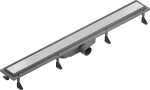 MEXEN - Flat ABS odtokový žlab 2v1 60, inox 1069060